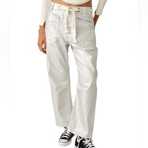 We the free Moxie Barrel Jean